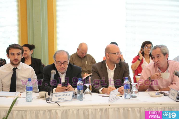 Gobierno Sandinista expone Estrategia de Seguridad y Tranquilidad Ciudadana y Humana al cuerpo diplomático